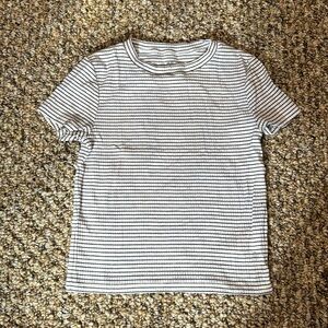 Girls H&M Striped Tee